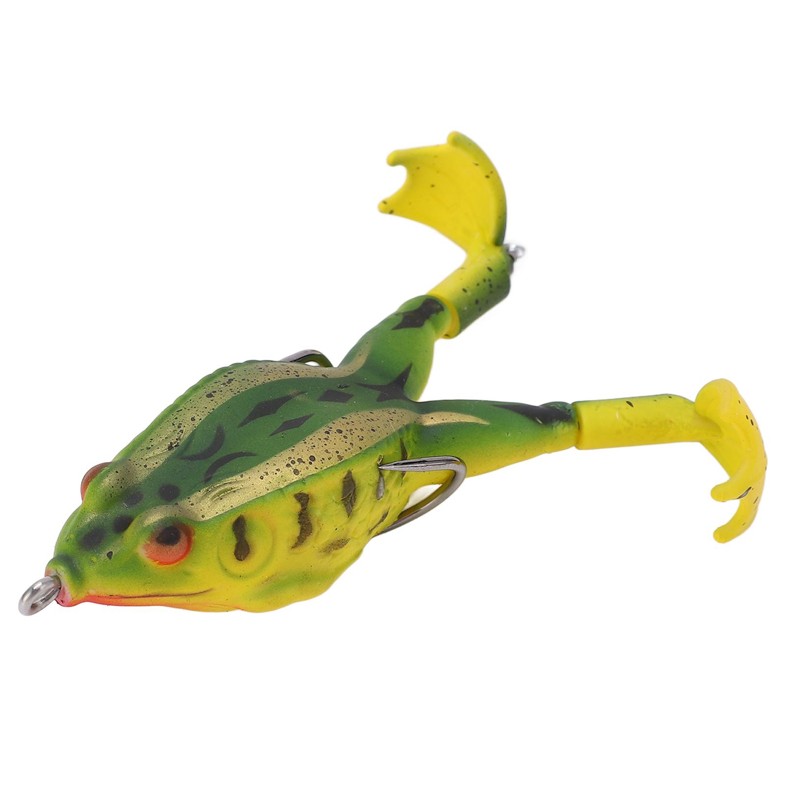 

Лягушка Приманка Мягкий Силикон Искусственная Громовая Лягушка Приманка Рыболовные Приманки с Двойными Пропеллерными ЛапкамиЗолото