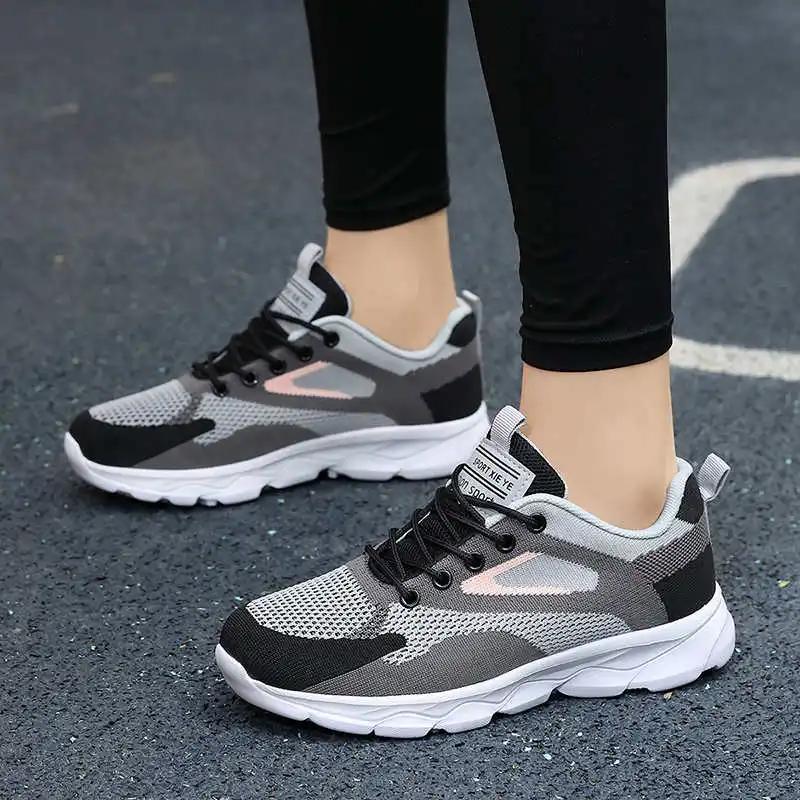 Fashion Thin Heel High Platform Shoes Women Sneakers Woven Joggings Women Luxury Sports Women's Shoes Vietnam Brands Baskette