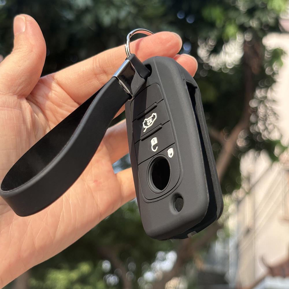 

Silicone Car Key Case for Fiat Argo Cronos Toro Pulse 2024 2025 Keychain Cover Key Shell Organizer For Fiat Cronos 500x
