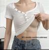 Seamless Women's White T-shirt Bra: Invisible Deep Skin Tone Foundation Solution for Summer