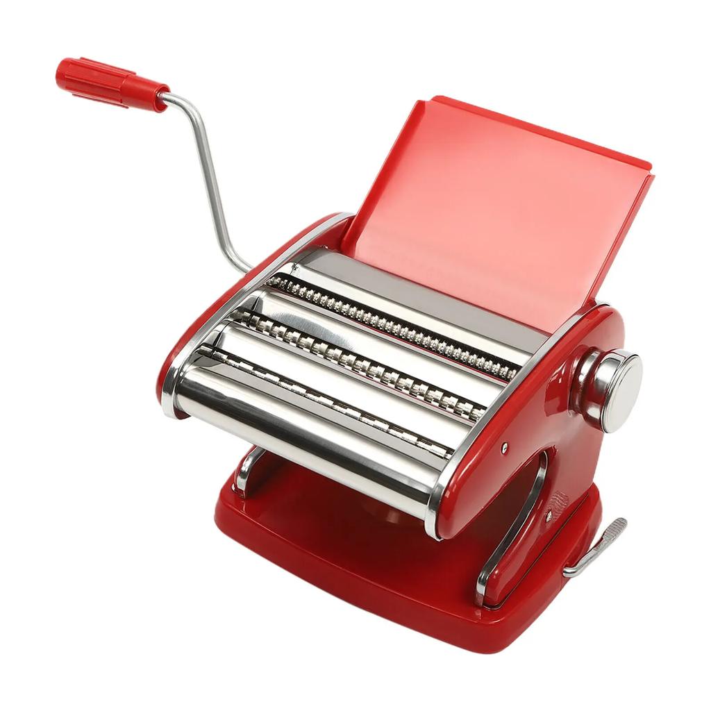 Pasta Maker Machine 401 – Stainless Steel with 6 Adjustable Thickness Settings