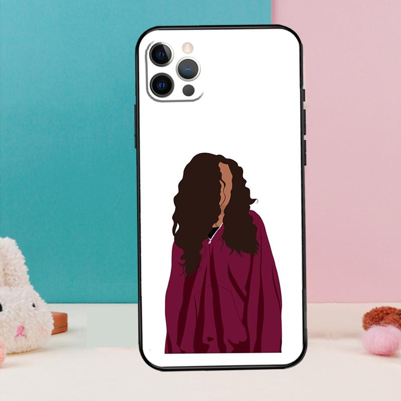 Euphoria Zendaya Rue Phone Case For iPhone 17 Air 16 15 14 13 11 12 Pro Max 12 13 mini 15 16 Plus 16e Cover Coque