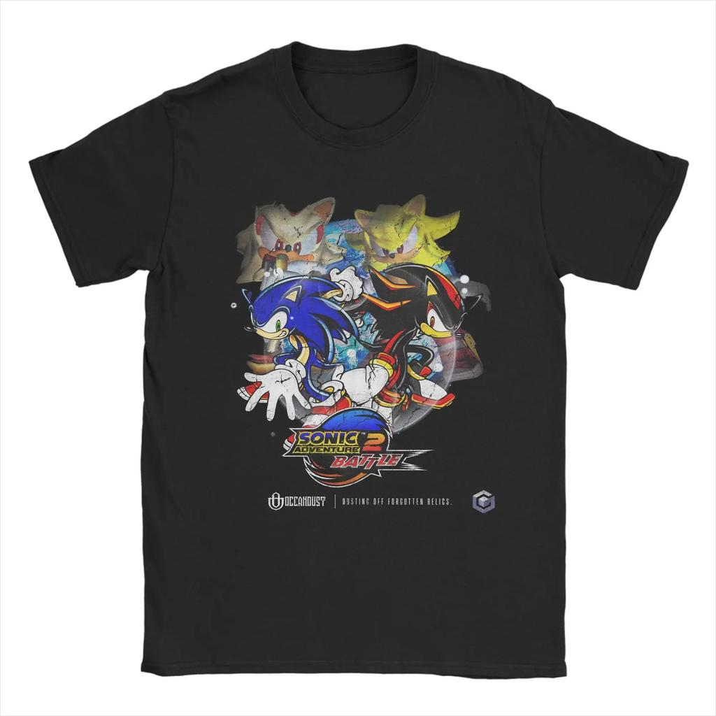 2026 New Arrival Unisex  Clothes Tee Shirt Homme T-Shirts Men Tshirt for Unisex  Ropa Hombre Hedgehoged Shadowed New in Top & Tees