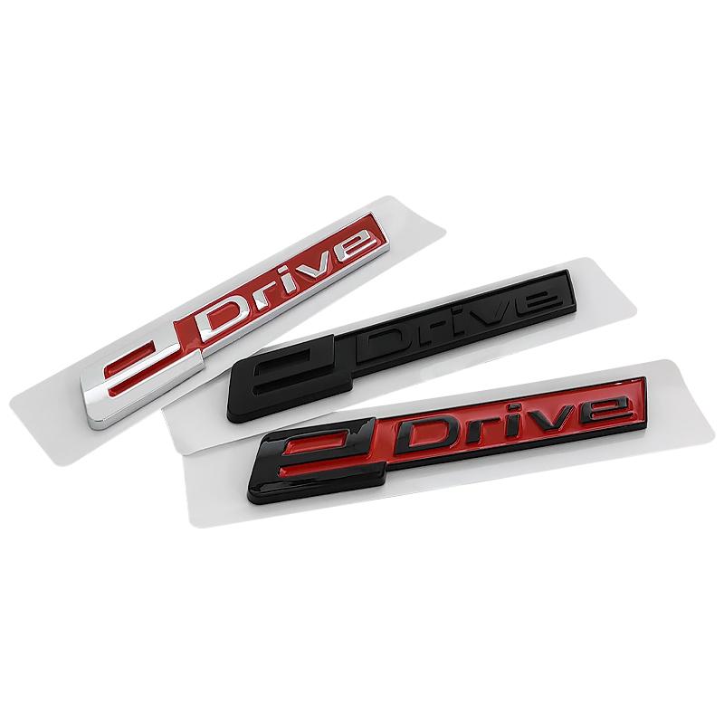 13x2.1cm ABS Car Body Sticker Rear Trunk Badge for BMW eDrive Emblem X1 X2 X4 X5 E36 E46 E90 E60 E28 E34 F18 F31 F15 G05 G20 G30