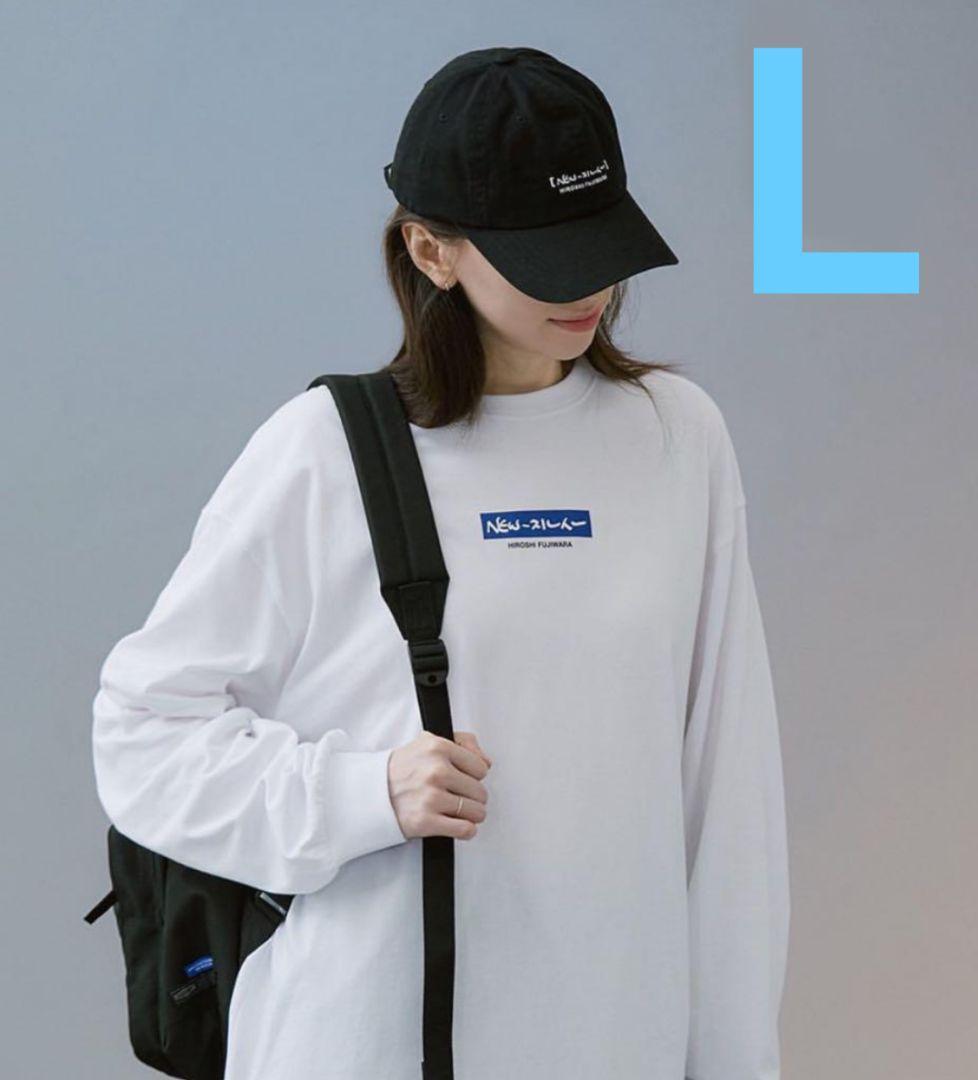 

[USED] NewJeans Hiroshi Fujiwara Long Sleeve T-Shirt White L Size Sold Out 3