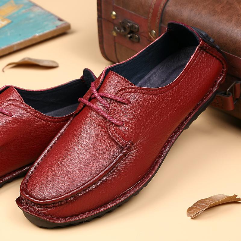 High Quality Men's Leather Shoes Business Attire Men's Shoes Lace Up Versatile Casual Shoes