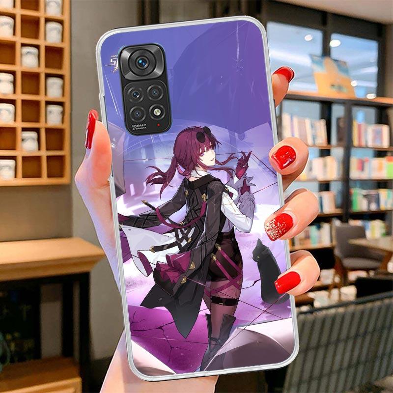 

Чехол для телефона Honkai Star Rail Кафка для Xiaomi Redmi Note 15 14 13 12 11 10 Pro Plus 14S 12S 11S 11T 11E 10S Мягкие Fundas She Redmi Note 13 Pro 4G