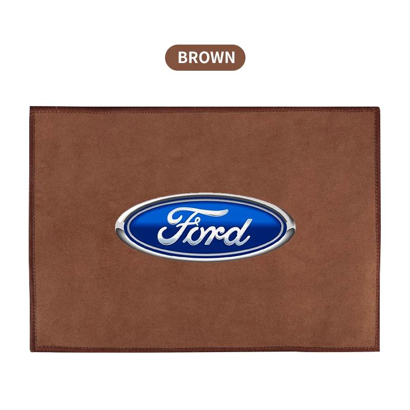 

New Car Wash Microfiber Towel Auto Emblem Cleaning Drying Rag Cloth Auot For Ford SMax CMax Kuga Escape Monde 4 Focus 3 Grand 2
