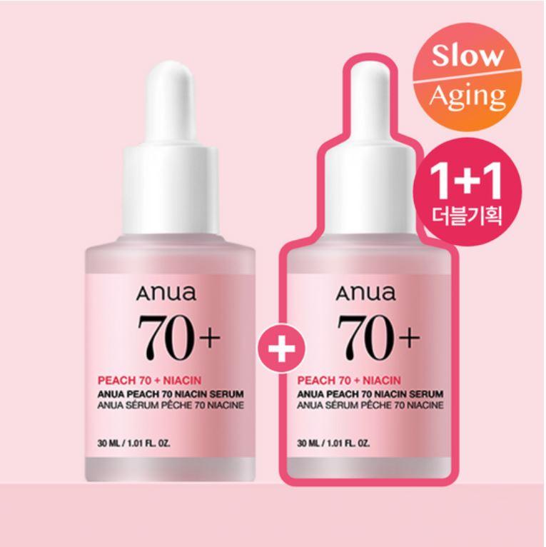 Anua Peach 70 Niacin Serum 30ml Double Set