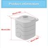 1Set Wireless Rechargeable Air Inflator With LED Lamp Outdoor Inflatable Pumps for Outdoor and Home Use