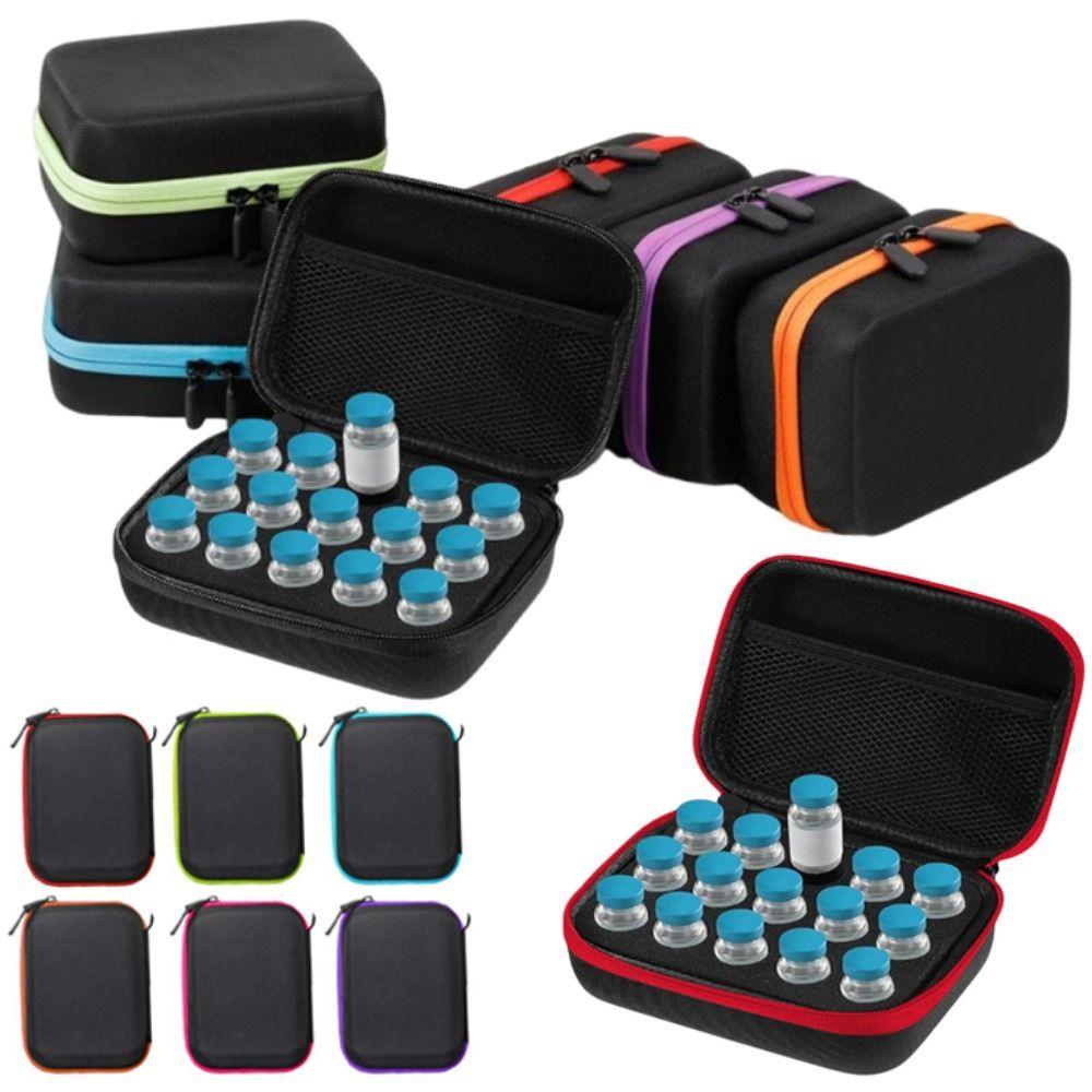 15 Slots Insulin Vial Protector 10ML Essentials Oil Case Durable Insulin Organizer Diabetes Care