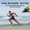 Breathing Trainer Lung Capacity Respiratory Exercise Device for Running Swimming Fitness Breathing Trainer for Running