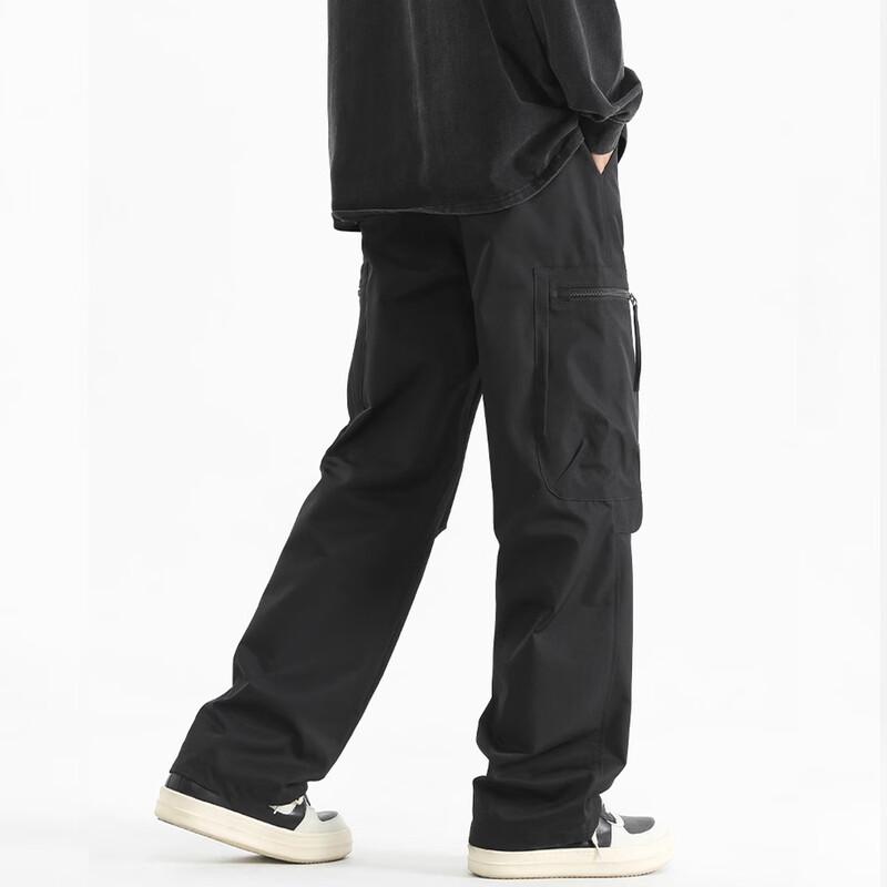 paul frank Men's High Street Loose Straight Cargo Pants