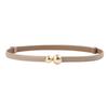 Buckle Women'S Belt Genuine Leather Women'S Belt Cowhide Waist Thin Women'S Belt Decorative Women'S Style