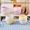 Cartoon High-value Mouthwash Cup Cute Dopamine Planet Toothbrush Cup Large Capacity Household Tooth Cup Student Wash Cup