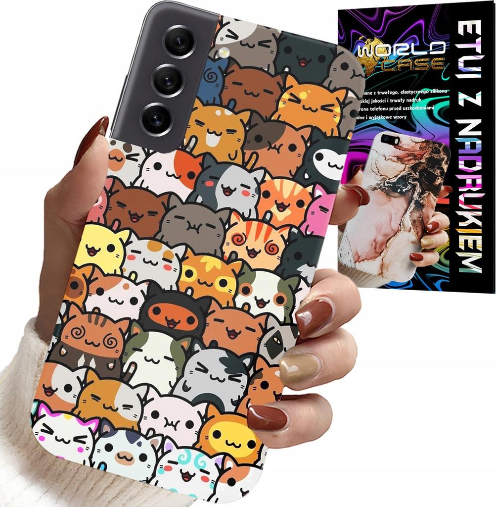 Etui Do Samsung Galaxy S22 Plus - Plecki W Słodkie Kotki, Koty, Obudowa