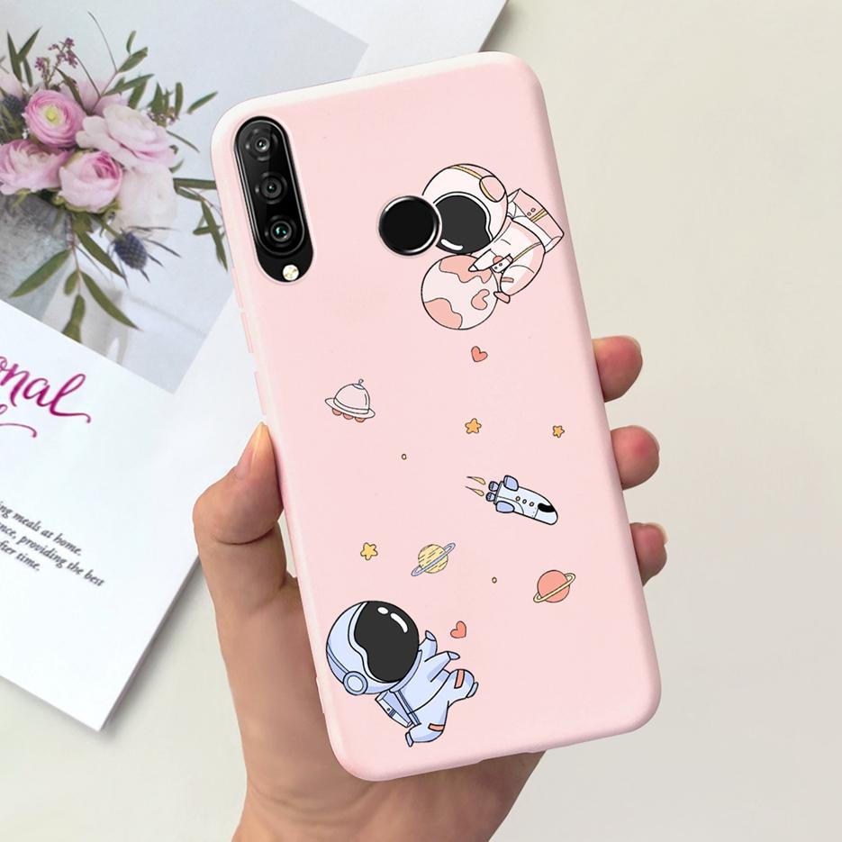 For Huawei P30 Lite Case Cute Dinosaur Cartoon Cover Soft TPU Phone Case For Huawei P30 Pro P 30 Lite P30Lite Shell Fundas Coque