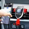 Dla VW Volkswagen Jetta MK5 Golf Grawitacyjny Uchwyt na Telefon Samochodowy Uchwyt Klips do Kratki Wentylacyjnej Stojak GPS dla Volkswagen Polo Golf Passat