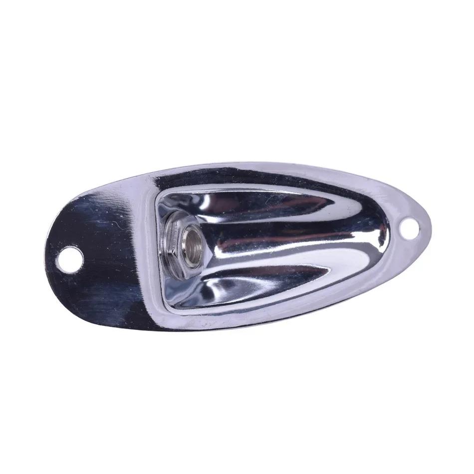 

1PC G uitar Accessories Electric Guitar Boat Jack Fender Electric Guitar Jack Connecting Port Electric Guitar Jack срібний