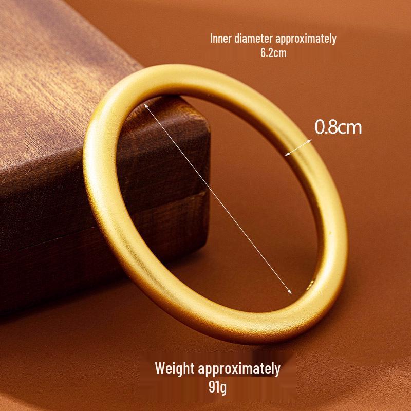 Vietnamese Gold Heritage Lotus Bracelet for Women: Long-Lasting, Ancient Chinese Style, Colorfast Simulation