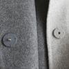 Used Beautiful Import Rossa, Alvaro Rossa, Colombo-made cashmere blend coat, double-faced