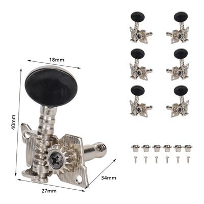 Vyměnit knoflíky ladicích mechanik kytary Ladicí kolíčky kytarových strun Ladicí mechaniky 3L 3R Pro elektrickou kytaru Ukulele