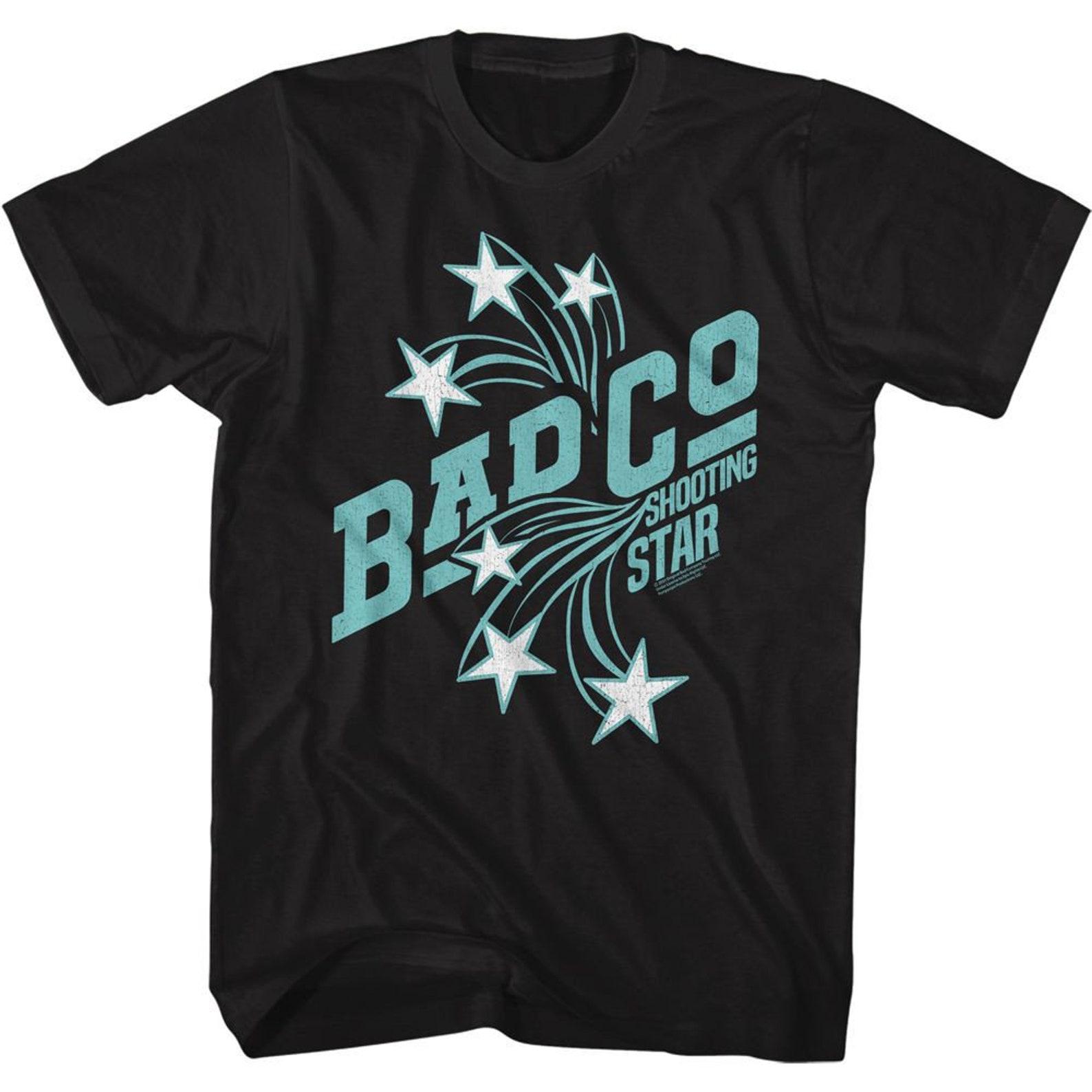 Bad Company Shooting Star Black Adult Classic T-Shirt M