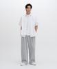 LEMAIN SECOND One-Pleat Wide Sweatpants [Gray] (Type B)
