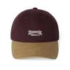 ThIs Is Never That Small Rs Logo Cap Burgundy Beige