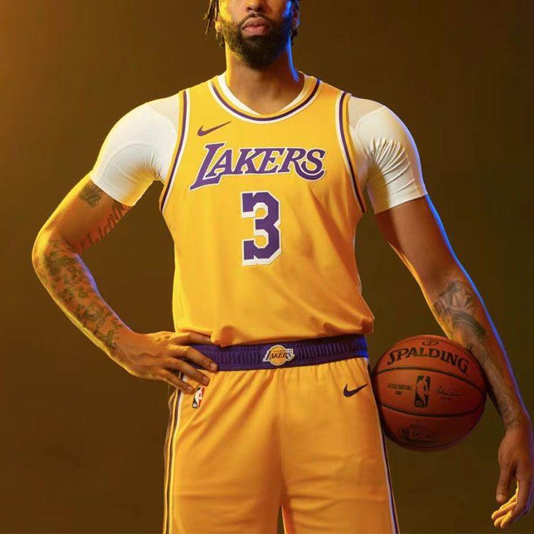 Nike Nba Anthony Davis La Lakers Icon Edition 2020 Jersey CW3669-728