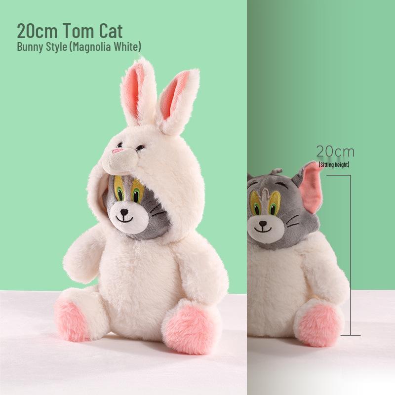 Tom und Jerry Plüschtier Kostüm Spielzeug: Jerry Maus, Tom Katze, Hase, Panda Figuren