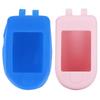 2Pcs Oximeter Cover Portable Silicone Fingertip Pulse Monitor Protector for Travel Home(Black White )