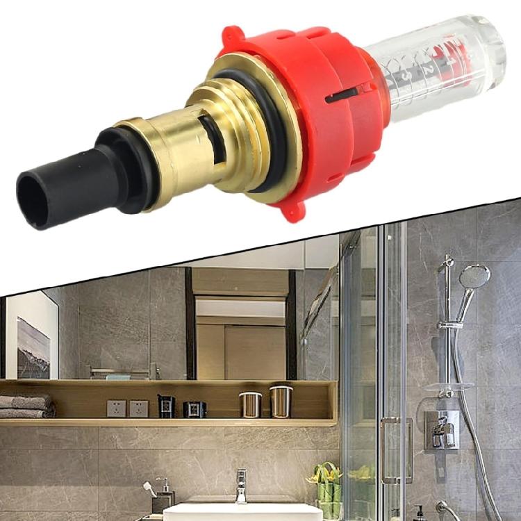 DN15/DN10 Flow Meter Underfloor Water Heating Manifold Flow Meter Regulator HVAC System Flow Rate Indicator Replacement