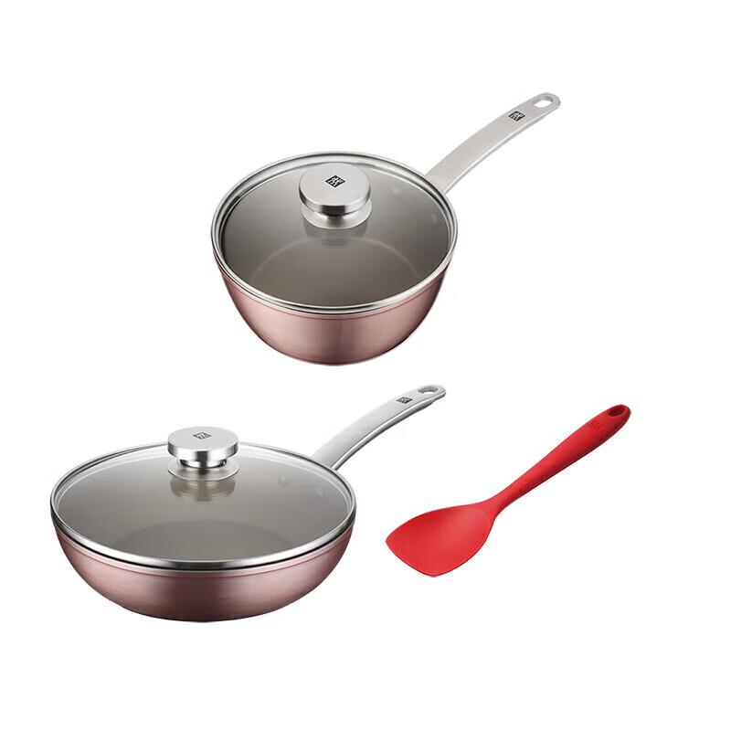 Zwilling Enjoy Series Chinese Wok & Frying Pan 3-Piece Set
