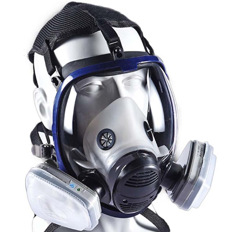 Protection Shield Full Face Gas Mask Kit