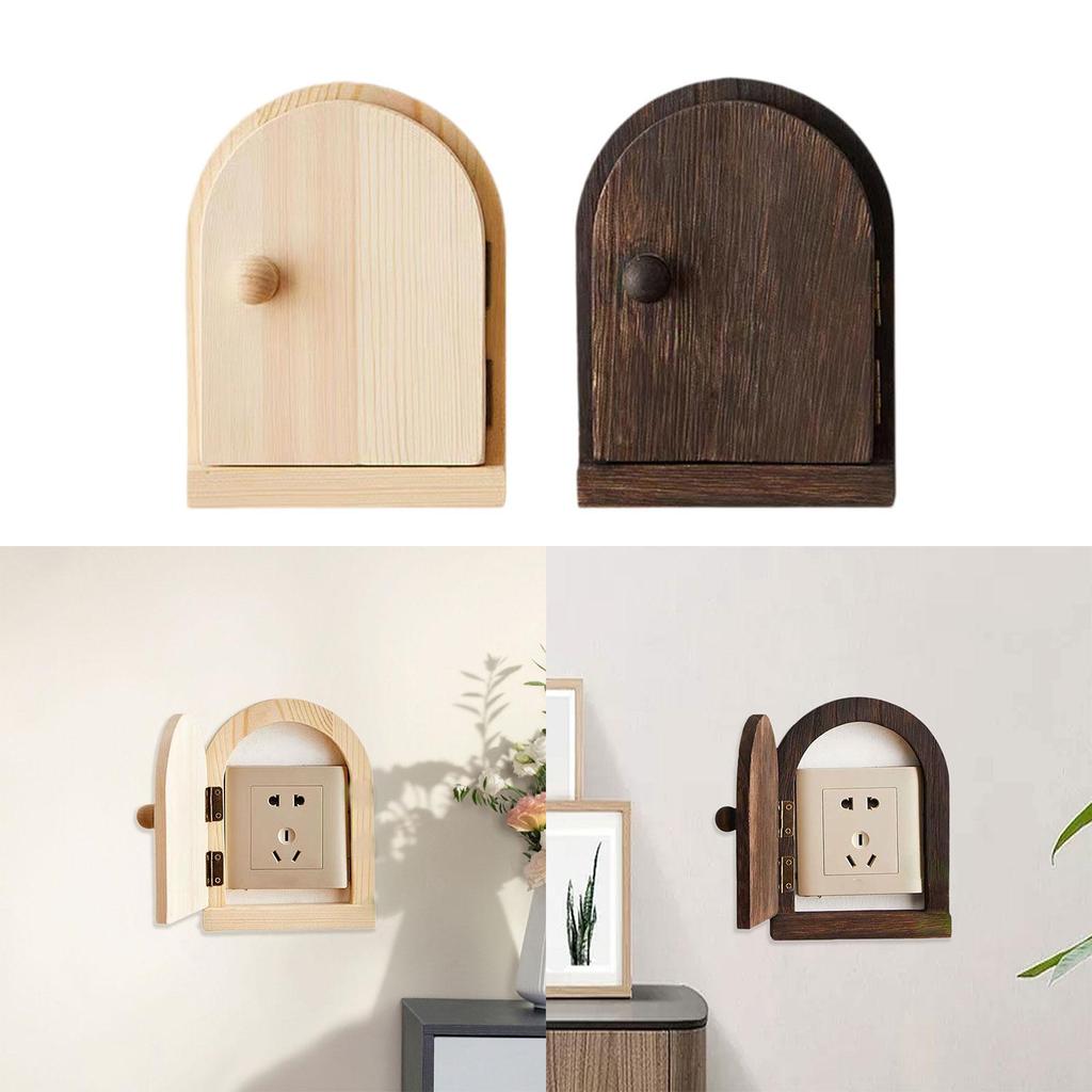 Wooden Door Outlet Cover, Wall Art Decorative Decor, Easy Installation, Power Outlet Cover, Switch Cover