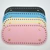 Handmade Bag Bottom PU Bag Bottom DIY Crochet Woven Bags Luggage Accessories Oval Bags Bottom Bag Supplies