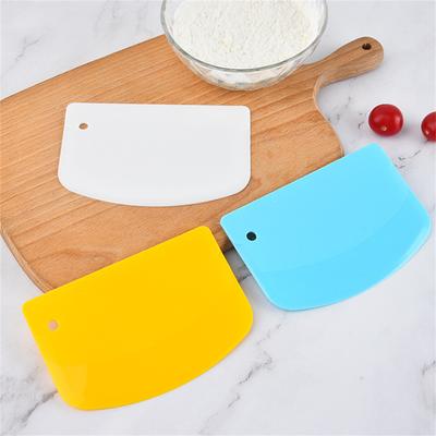 Dough Scraper Silicone Material Baked Bread Household Products Cream Scraper Multiple Colour Cake Cream Baking And Pastry Tools