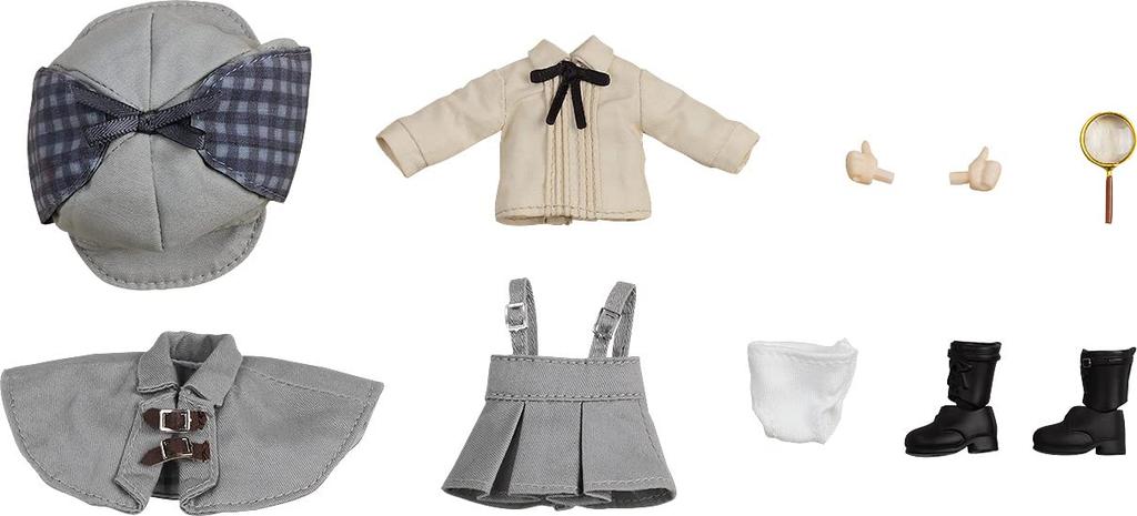 Nendoroid Doll Outfit Set Detective Girl [Gray]