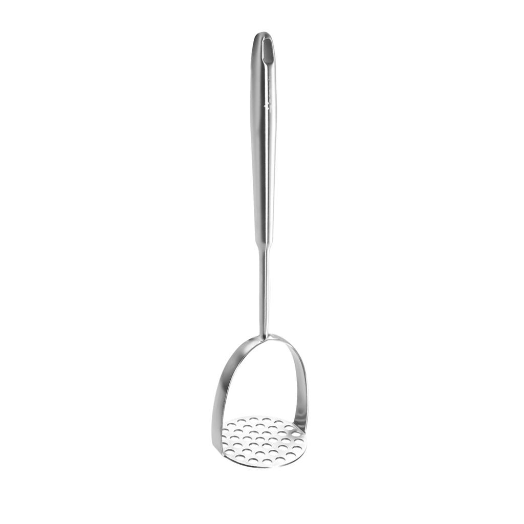 304 Stainless Steel Pointed Tail Masher Potato Masher Kitchen Utensils For Potatoes, Beans, Vegetables Potato Masher, Pet Food, Dishwasher Safe