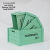 Rectangular Retro Wooden Fruit Storage Box