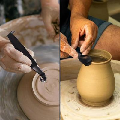 Narzędzie do przycinania ceramiki Wysoka trwałość Odporne na rdzę Wielofunkcyjne DIY Dwustronne narzędzie do przycinania gliny ceramicznej
