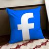 FfacebookK Cushion Cover Reversible Soft Durable Pillow Cover Home  Car MultiScene Use for Daily Comfort
