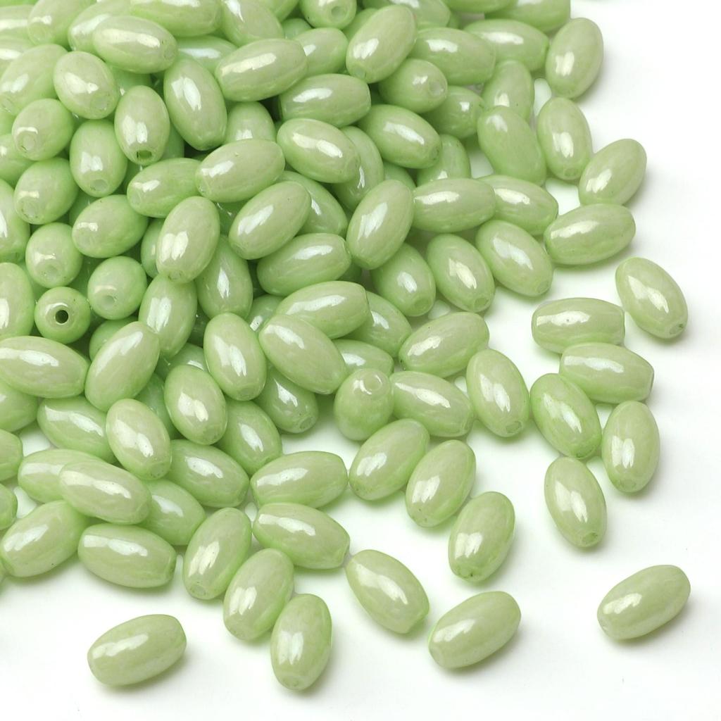 Domestic Glass Solid Color Cream Baked Paint Seed Beads for DIY 52 Pcs