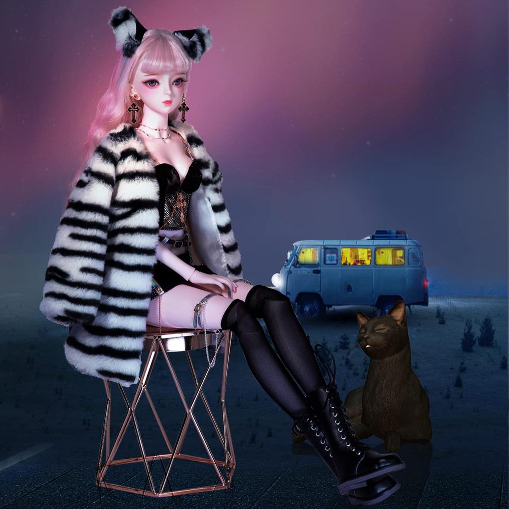 ICY Fortune Days Scale 60cm BJD Doll Fashion Style Series with 34 Movable Mechanical Toy and Gift for Adults and Kids Ages 6 and Up 1/3 Joints,