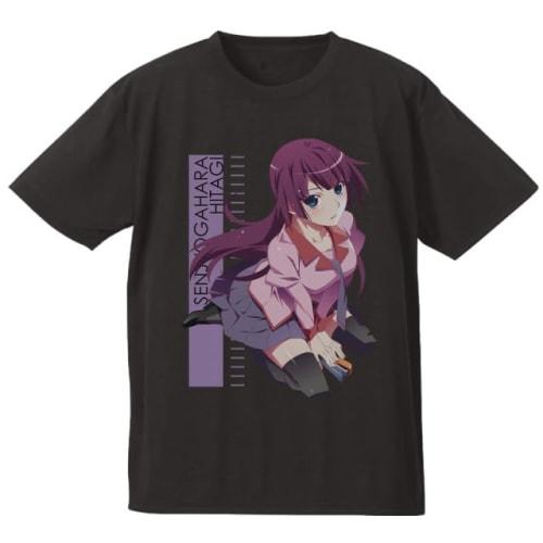 Monogatari Series T-shirt Hitagi Senjougahara, Size L