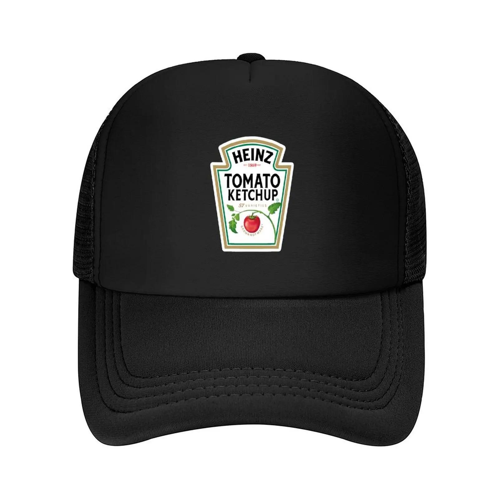 HEINZS KETCHUP Baseball Cap Wild Ball Hat Rugby tea Hat Golf Cap Womens Hats For The Sun Unisexs