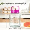 Food-Grade Glass Fermentation and Storage Jar