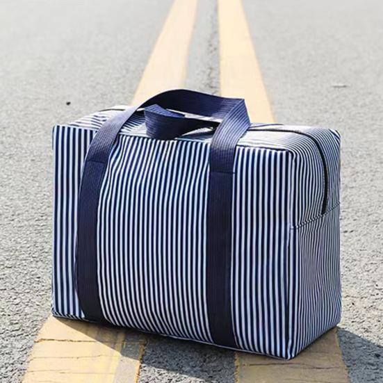 Geantă de depozitare foarte mare cu fermoare și mânere de transport Geantă pentru organizare haine impermeabilă și rezistentă la umiditate Geantă de mutare din pânză Oxford rezistentă