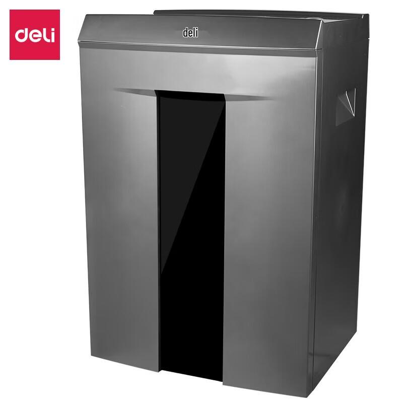 

Deli T603 5-Level Cross-Cut Paper Shredder, 10-Sheet, 20L CN plug (adapter included)